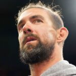 Michael Phelps Joins Baltimore Orioles in the Clubhouse, Recalling Old Times in Custom Jersey