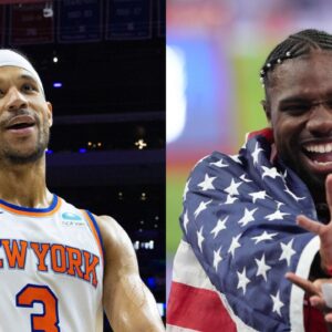 Knicks' Josh Hart Claims Noah Lyles Can 'Talk For Life' Because Of His 100M Gold Medal