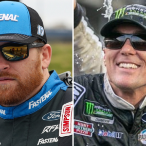 Chris Buescher Claps Back at Kevin Harvick for Criticizing RFK Driver's "BS" Comments