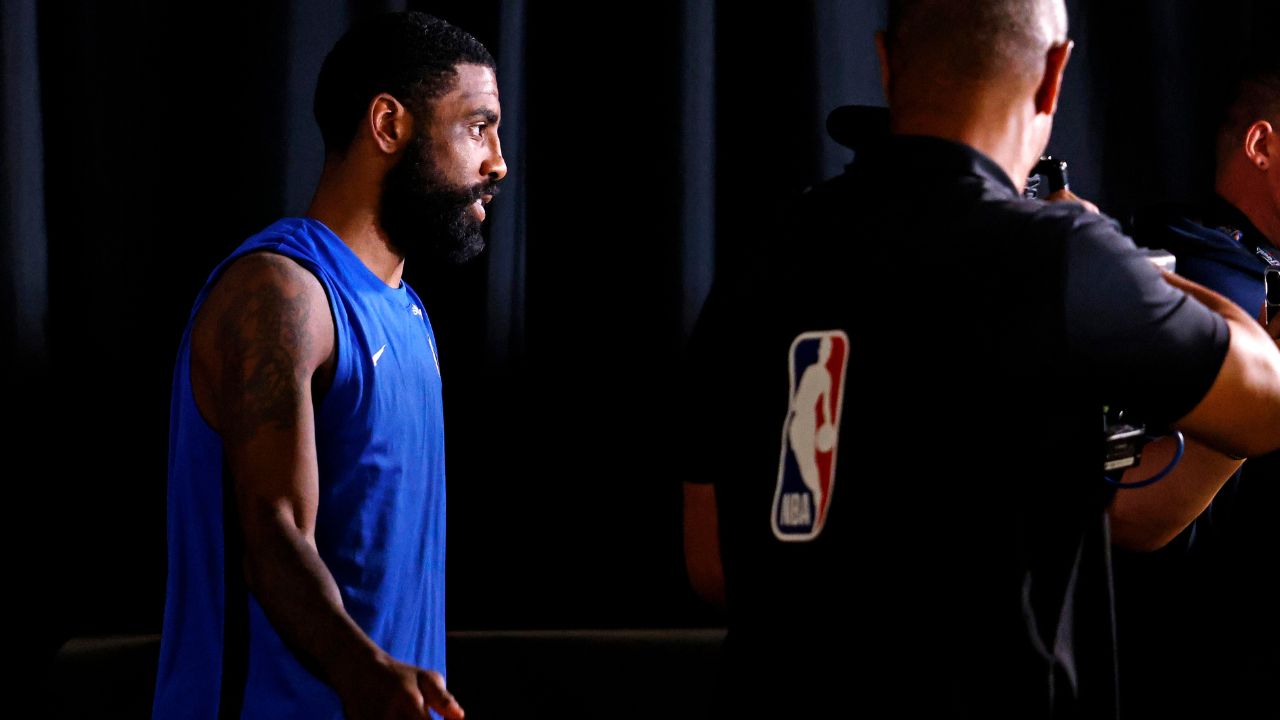 Kyrie Irving Spotted Teaching Basketball to Young Fans on a Beach in Greece