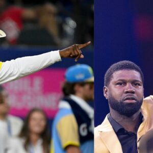 Deion Sanders Celebrates Devin Hester As He Makes History in Canton Ohio