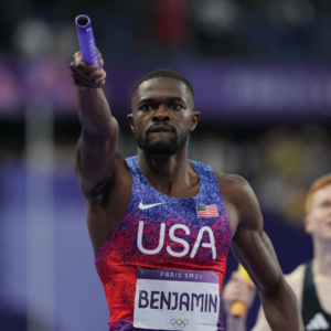 Rai Benjamin Finishes 2024 Season as Global Leader in Men's 400mH for Second Straight Year