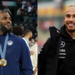 Lewis Hamilton Stands in Ovation to Celebrate LeBron James’ Olympics Triumph