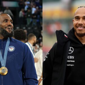 Lewis Hamilton Stands in Ovation to Celebrate LeBron James’ Olympics Triumph