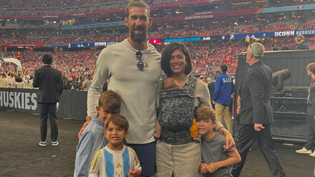 Michael Phelps Takes His Family for Their ‘First USA Basketball Game’ at the Paris Olympics to Witness History