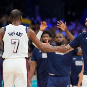 FS1 Analyst Cheers on Kevin Durant's Clutch Abilities For Winning the Game Against Serbia