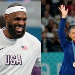 LeBron James Shows Love To Sunisa Lee For Imitating His Chalk Toss