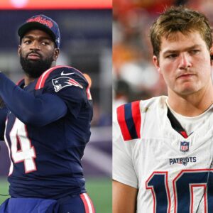 Former Patriots RB Defends Jerod Mayo’s Preference for Jacoby Brissett Over Drake Maye as Starter