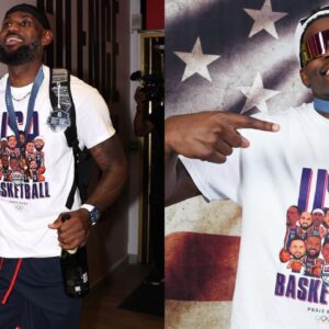 LeBron James Pokes Fun at Anthony Edwards' Champagne Popping Skills