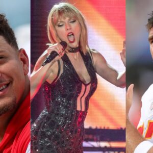 Patrick Mahomes Gives Credit to Taylor Swift for Travis Kelce’s Dashing Long Hair Look