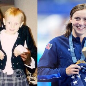 WATCH: Michael Jordan Plays Peek-a-Boo with 3-Year-Old Katie Ledecky