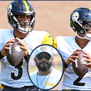 Steelers QB Race Fires Up Fan Excitement: Last Chance for Justin Fields to Overthrow Russell Wilson