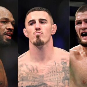 Jon Jones, Tom Aspinall, and Khabib Nurmagomedov