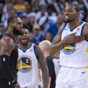 LeBron James and Kevin Durant