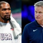 Kevin Durant and Steve Kerr