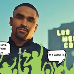 Eagles Fans Rejoice as Jalen Hurts Leads the Charge in NFL’s Promotion for the 2028 LA Olympics