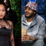 La La Anthony, Carmelo Anthony, and Kiyan Anthony