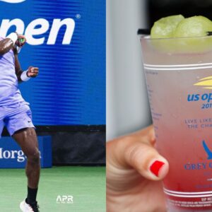 A hilarious incident involving Honey Deuce takes place during Frances Tiafoe's opening round clash