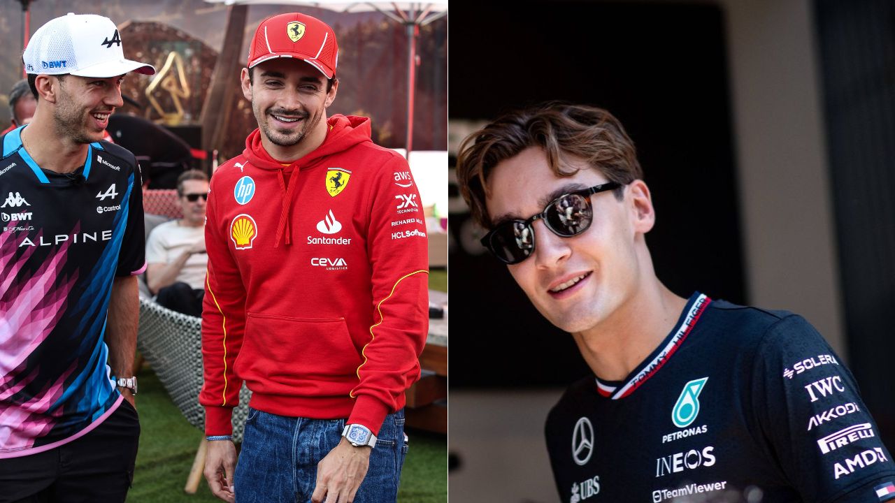 After Charles Leclerc and Pierre Gasly, George Russell Has His “Swiftie” Moment