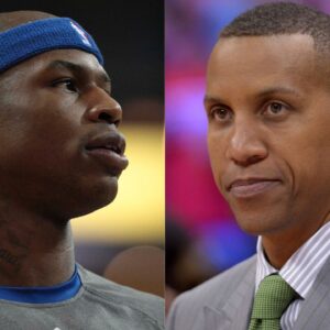 Al Harrington and Reggie Miller