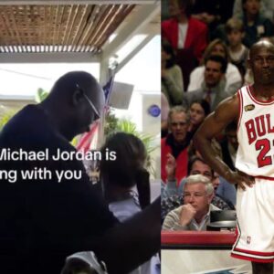 Michael Jordan Dances Up On His Wife Yvette While On Vacation