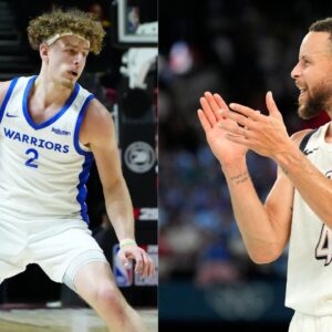 Brandin Podziemski Narrates How Stephen Curry Called His Olympic Takeover Performances in Advance