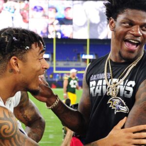 Jaire Alexander and Lamar Jackson