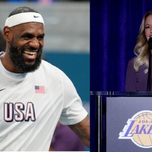 LeBron James 'Happy International Women's Day' Moment With Jeanie Buss Gets Called Out By Kevin Durant's Former Podcast Co-Host