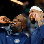 Anthony Davis and LeBron James