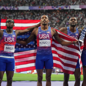 Vernon Norwood Reveals the Mind Games Played by Letsile Tebogo Prior to Their 4x400M Relays at Paris Olympics