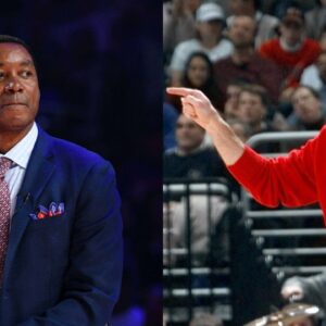 Isiah Thomas and Bob Knight