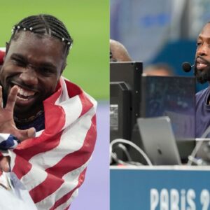 Dwyane Wade Responds to 'Nail Paint' Haters with Noah Lyles' Iconic Picture