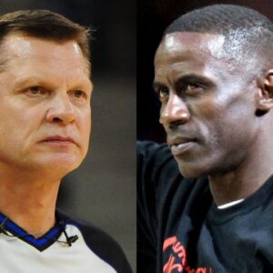 Steve Javie and Vernon Maxwell