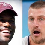 David Robinson and Nikola Jokic