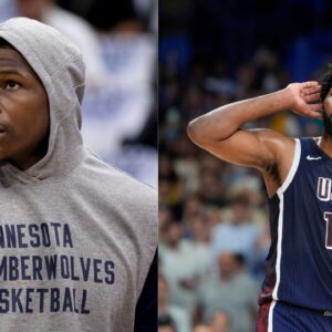 Anthony Edwards Admits He Doesn't Get Why The French Crowd Booed Joel Embiid