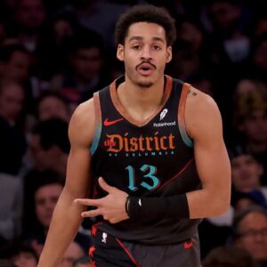 Washington Wizards guard Jordan Poole