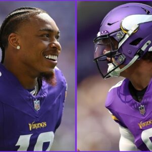 “He’s a Sponge”: Justin Jefferson Praises J.J. McCarthy Amidst Season-Ending Meniscus Surgery