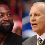 Dwyane Wade and Doug Collins