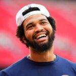 Caleb Williams’ London Outfit Draws ‘Peaky Blinders’ Comparisons