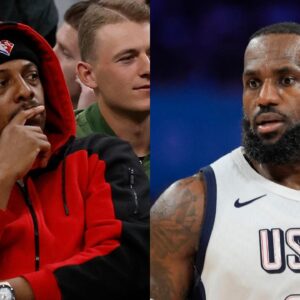 Paul Pierce and LeBron James