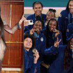 Angel Reese Reacts to Team USA's Close Win Over France