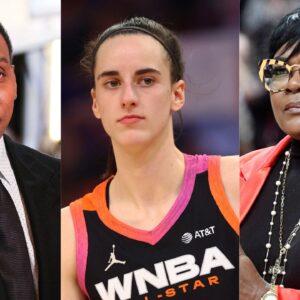 Stephen A. Smith, Caitlin Clark, and Sheryl Swoopes