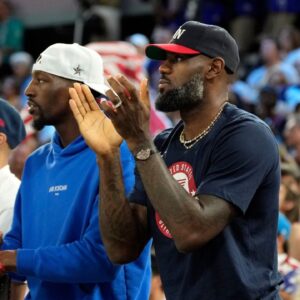 LeBron James Shows Up to Women's Team's Final With His Olympic Gold Medal