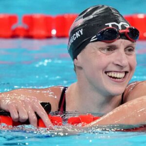 Katie Ledecky on ‘Swimming Like a Man’ Comment: “Oh, She Swims Like Katie”