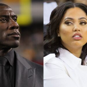 Shannon Sharpe and Ayesha Curry