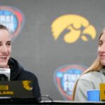 Caitlin Clark and Kate Martin