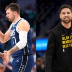 Kyrie Irving, Luka Doncic, and Klay Thompson