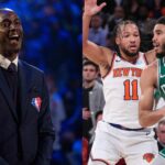 Kevin Garnett, Jalen Brunson and Jayson Tatum