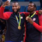 DeMarcus Cousins and Kevin Durant