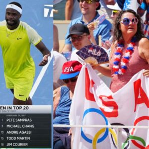 American Broadcaster Slammed for Segment on Men's Tennis Stat After Frances Tiafoe's Return to Top 20